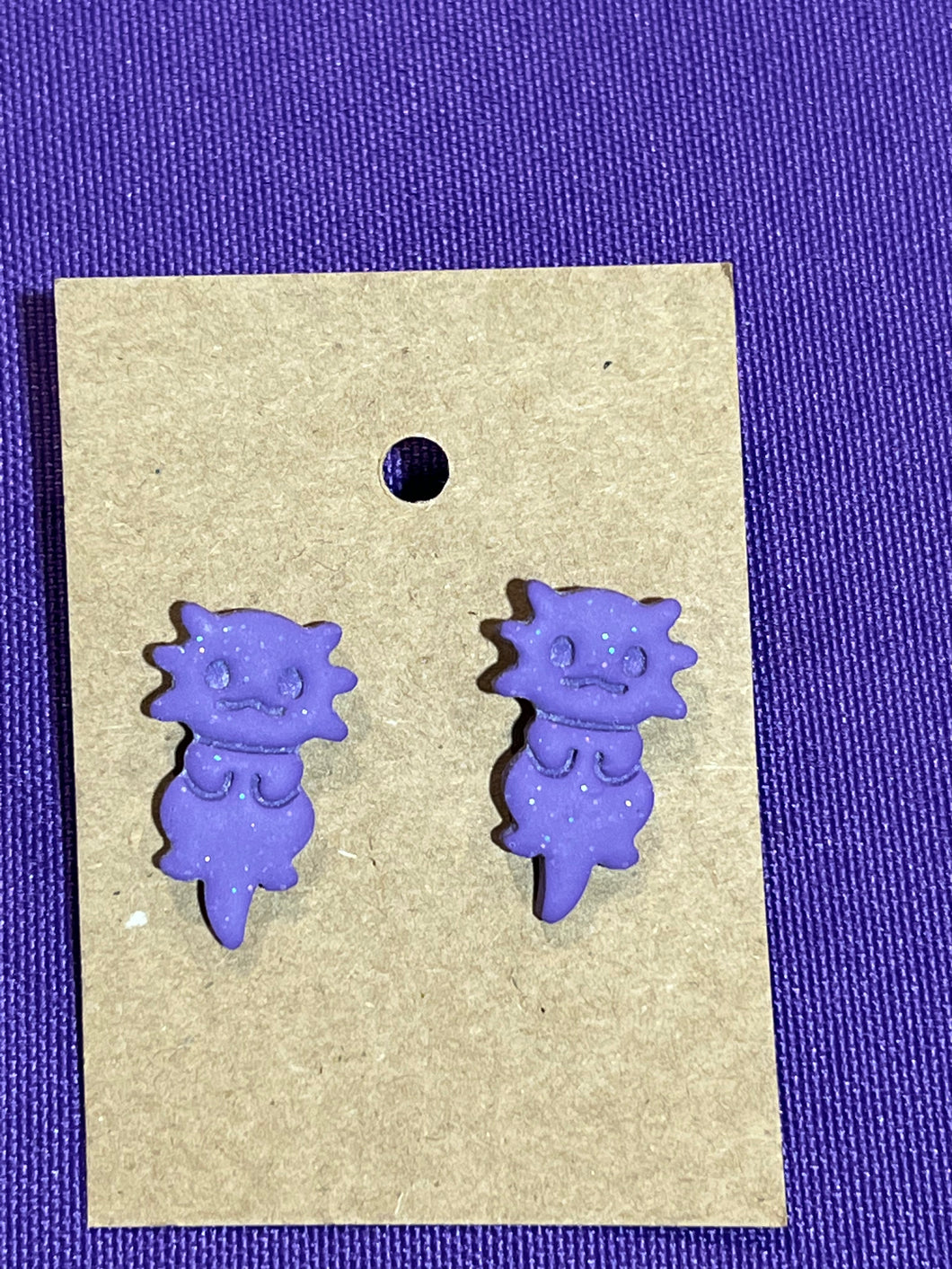 Axolotl Earrings Nina's Axolotl Nursery