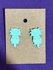 Axolotl Earrings Nina's Axolotl Nursery